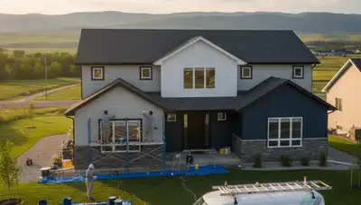 House painting contractor in Billings, MT providing professional interior and exterior painting services