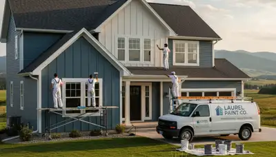 House painting contractor in Billings, MT providing professional interior and exterior painting services