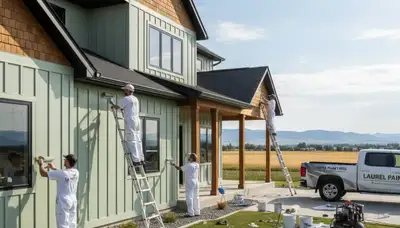 House painting contractor in Billings, MT providing interior and exterior painting services