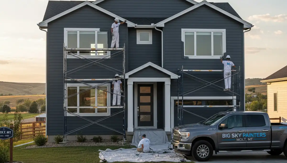 House painting contractors in Billings, MT providing professional exterior painting services